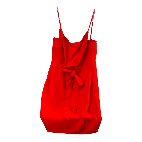 Sexy Red Peek-a-boo Mini Dress - Picture 1 of 4